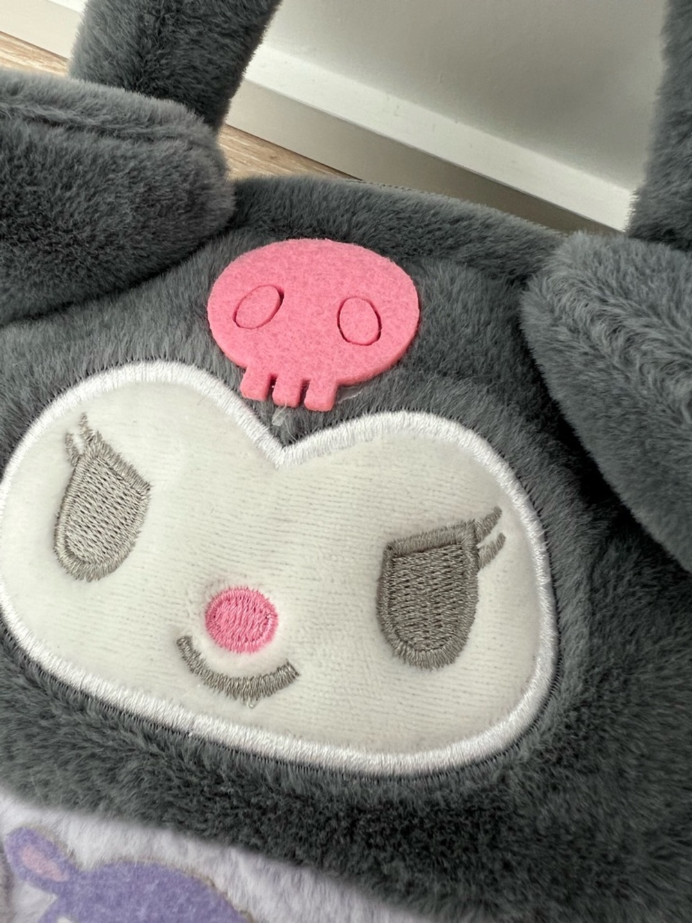 Kuromi Sanrio Mini Plush Handbag - Picture 6 of 10